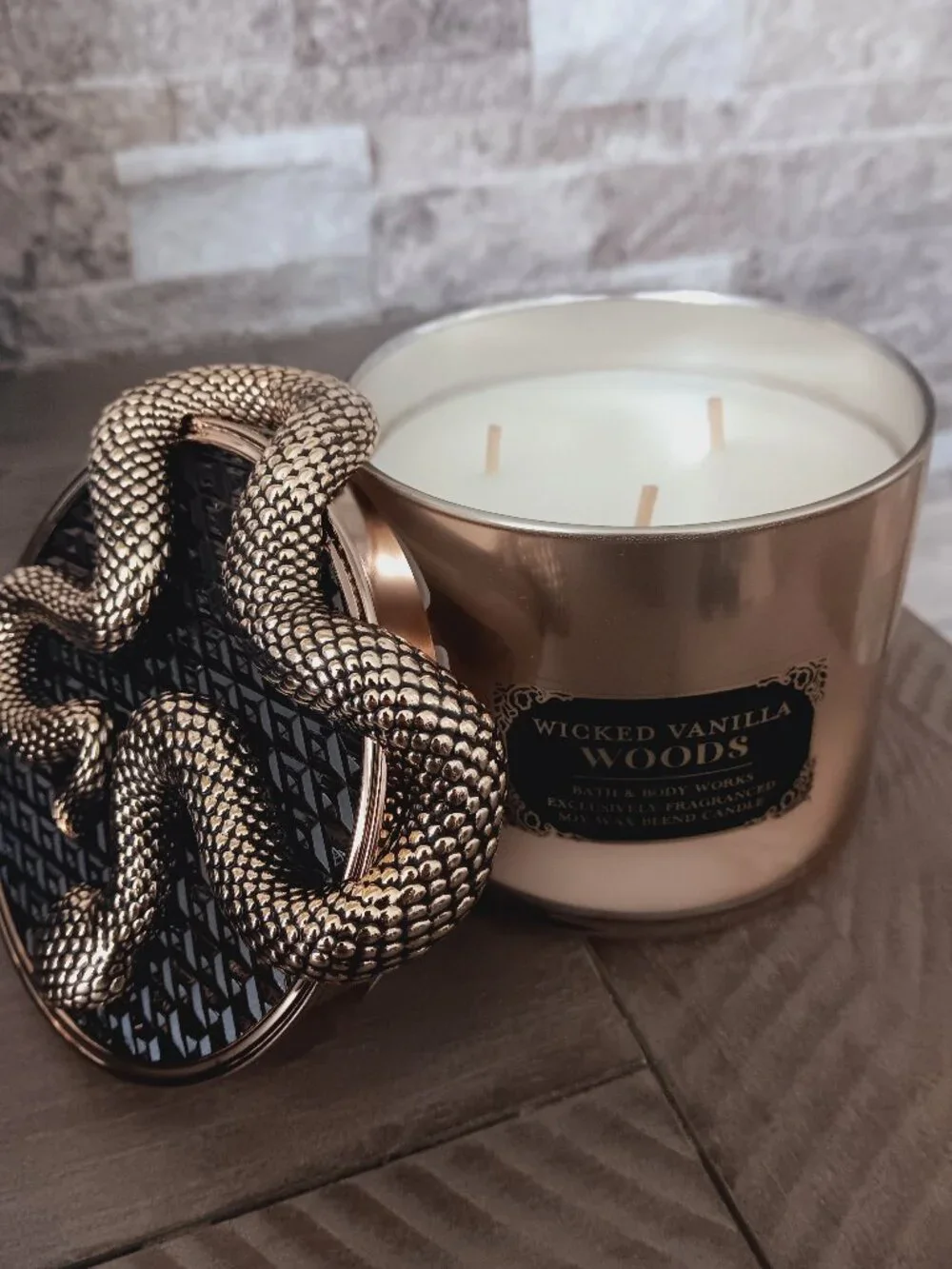Wicked Vanilla Woods 3-wick Candle